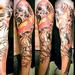 tattoo galleries/ - Red Koi & Tree
